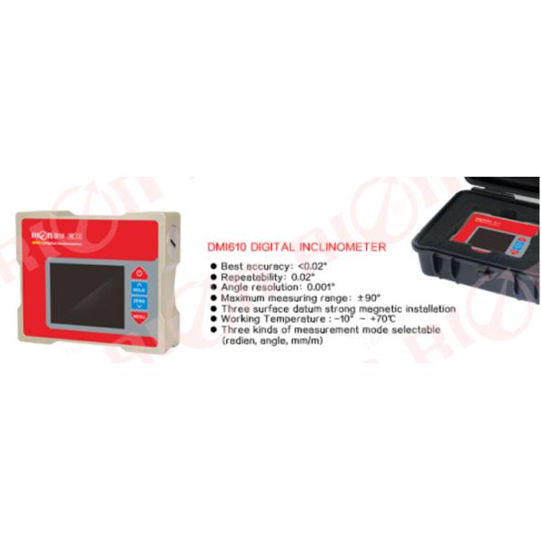 DMI620 MEMS Digital Angle Gauge 0.02 Repeatability Industrial Digital Inclinometer