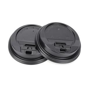 China Cpla Plastic Takeaway Cup Lids , Degradable Coffee Paper Cup Cover wholesale