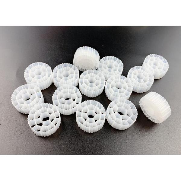 Plastic MBBR Bio Media HDPE K3 Aquaponics Filter Media 500 m2/m3 fda safty material biopipe biocell balls