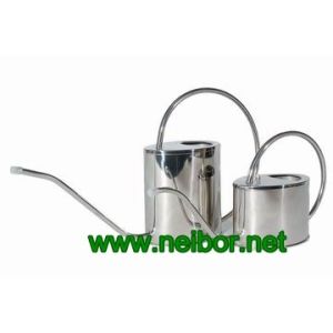 China stainless steel watering can oval shape 1Litres wholesale