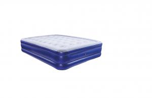 China Mid Elevated Twin Size Air Bed Mattress Inflatable Outdoor Furniture Phthalate Free wholesale