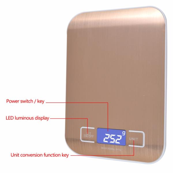 10KG/1g high Precision Balance Quality Electronic Scales weighting food scales Portable digital scales for Kitchen 1000g