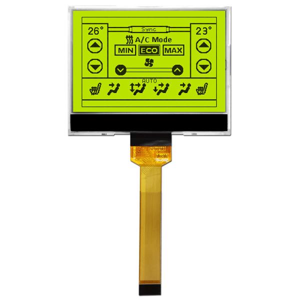 240x160 LCD Graphic Display Module ST7529 With Side White Backlight HTG240160N