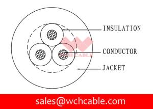 China UL20327 TPE Jacketed Cable: 26AWGx3C wholesale