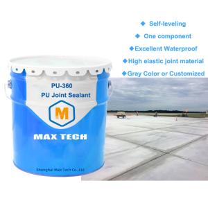 High Performance Self-Leveling Horizontal Joint Elastic Polyurethane Sealant in Gray