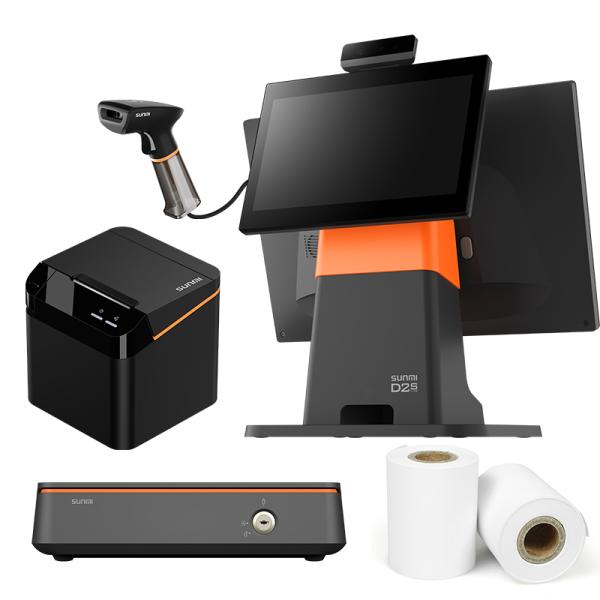 Billing Retail Electronic Touch Screen POS Terminal All In One