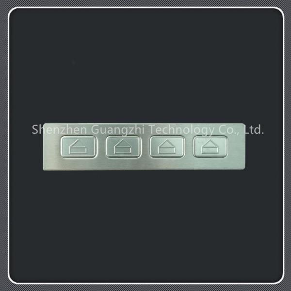 China Shockproof Function Button On Keyboard 304 Stainless Steel Anti Drilling wholesale