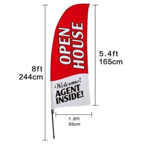 Eye Catching Swooper Teardrop Banner Flags for Advertising