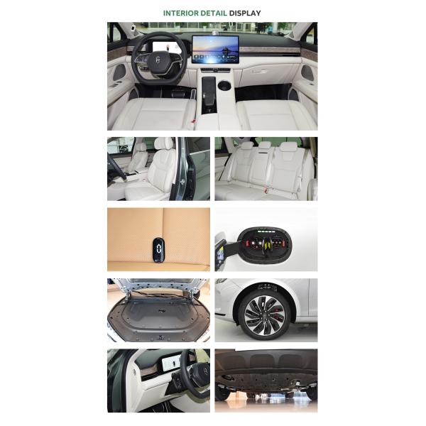 LED Light Type and 40kWh Battery Capacity Interboundary Electric Vehicle with Battery