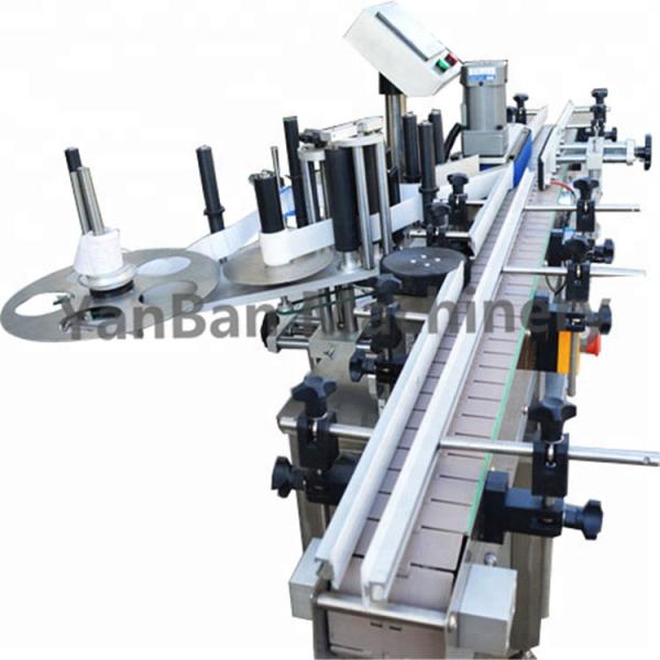Touch Screen Labeling Machine For Small Bottles , Electric Driven Bottle Labeling Equipment