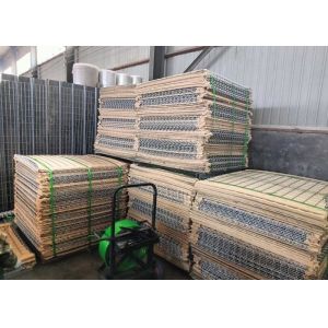 Galvanized Military Barrier 4mm-5mm Wire Dia, 300g/m2 Geotextile