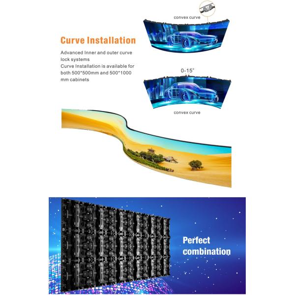 Excel 2020 Newest HD SMD P3.4 P3.91 P4.81outdoor / P2.6 P2.84 P2.97 P3.91 indoor full color smd led video wall rental