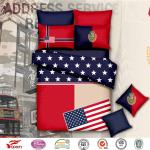 China USA flag bedding sheet sets,china home textiles factory,Sell bed sets in bulk! wholesale