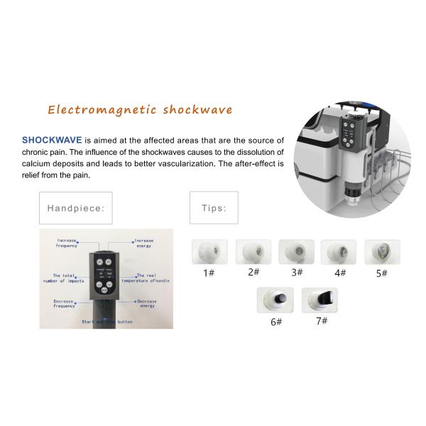3 In 1 Ems Shock Wave Therapy Equipment For Pain Relief Cet Ret Rf Machine