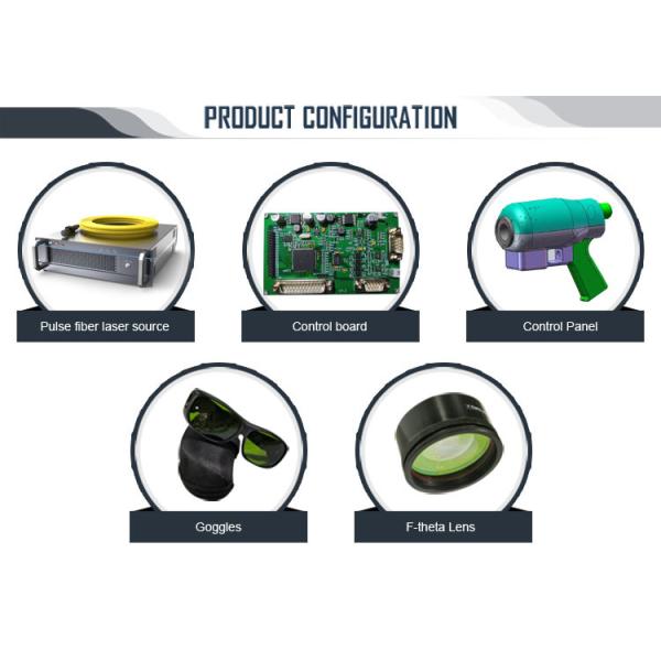 100w 200w 500w 1000w Portable High Speed Laser Descaling Machine
