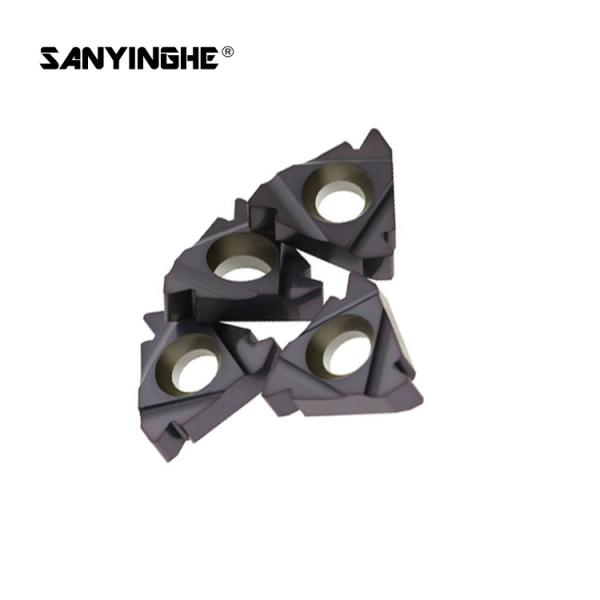 16NR 8UN Solid Carbide Threading Inserts Carbide Cutting Tool Insert Cnc For Stainless Steel