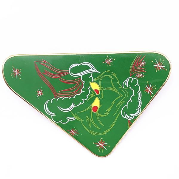 Personalized Custom Made Pin Badges , Heart Shaped Lapel Pins For Souvenir