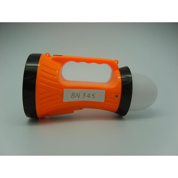 BN-345 Plastic Bulb Torchlight Moveable Electric LED Flashlight Torch