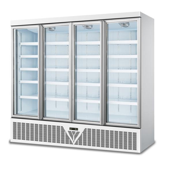 Commercial Supermarket Refrigerator Style Cooler Single-Temperature Vertical Open Display Cabinet Bottom Mounted Chiller Drink