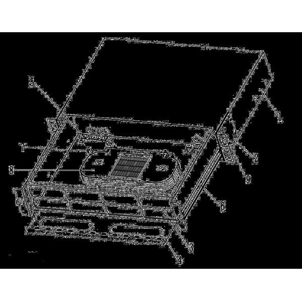 19 Inch 2U 96 Fiber MPO MTP ODF Fiber Optic Patch Panel Cabinet Slide Drawer Type