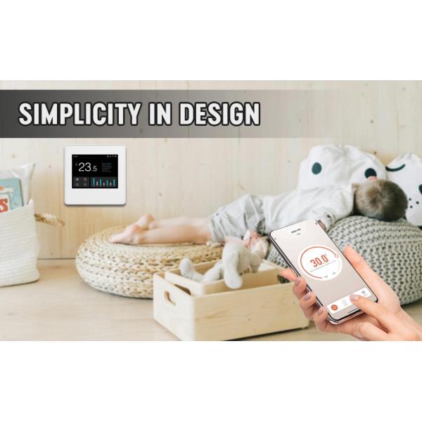 Wireless Tuya APP Digital Smart WiFi Thermostats Underfloor Heating Automatic