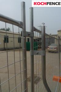 Convenient Installation Temporary Security Fencing Low Carbon Steel Material