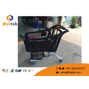 Buy cheap Portable Plastic Hand Supermarket Shopping Trolley Smart Cart Shopping Trolley from wholesalers