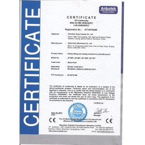 Shenzhen Ouya Industry Co., Ltd. Certifications