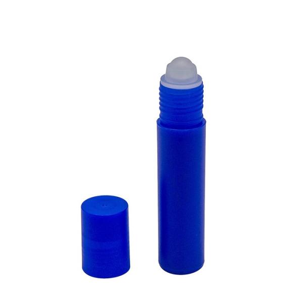 Quality Personal Care Frosted Bule 10ml Empty Roll On Bottles for sale