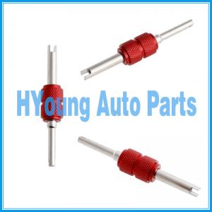 China Red Valve Stem Core Remover Car Truck Tire Repair Install/Remove Tool Dual Head wholesale