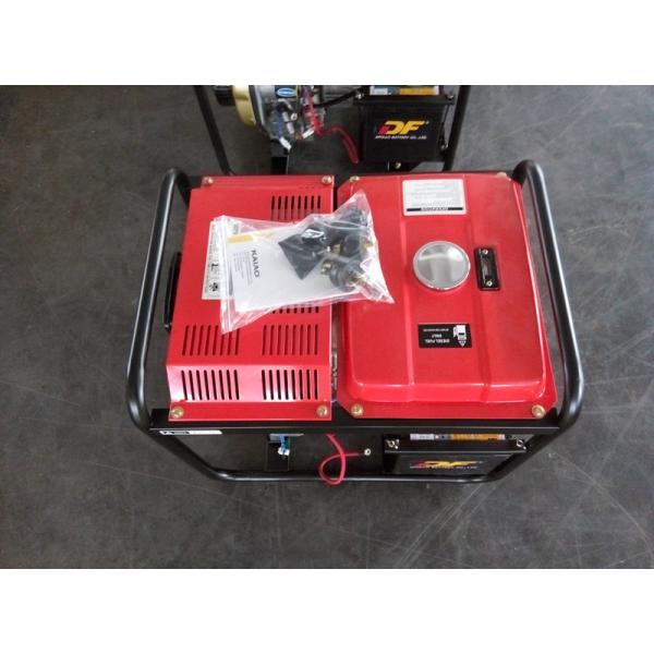 2KW Red Portable Silent Power Generators With Electric Start And Hand Start System