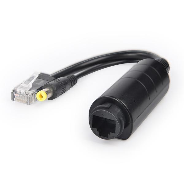 DC12V 1A standard IEEE802.3af 100Mbit POE Splitter PD support 37V-57V voltage transmission