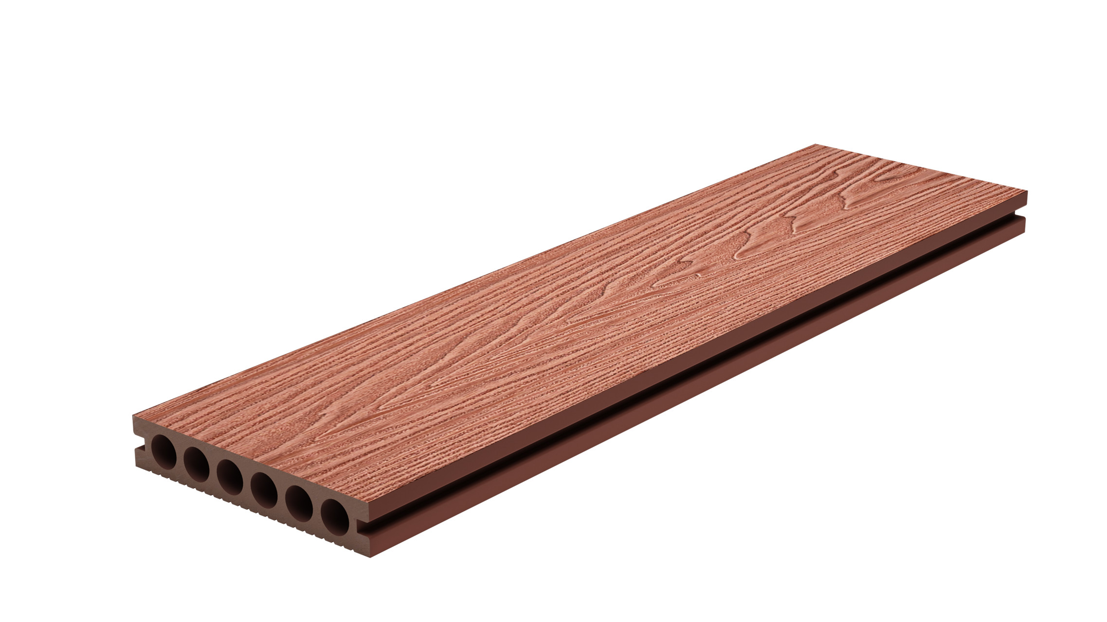 China 140X23 3D Deep Embossed Composite Decking WPC Decking Boards wholesale