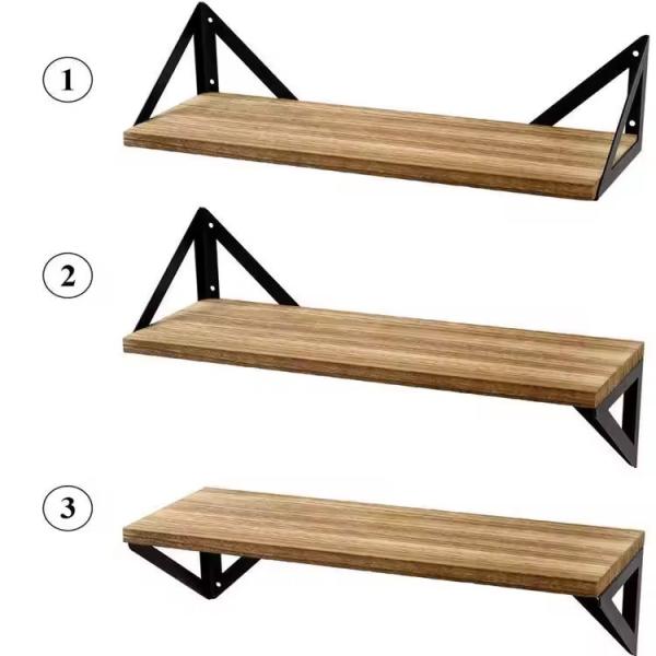 Triangle Partition Fixed Bracket CNC Machining Wall Support Shelf Bracket