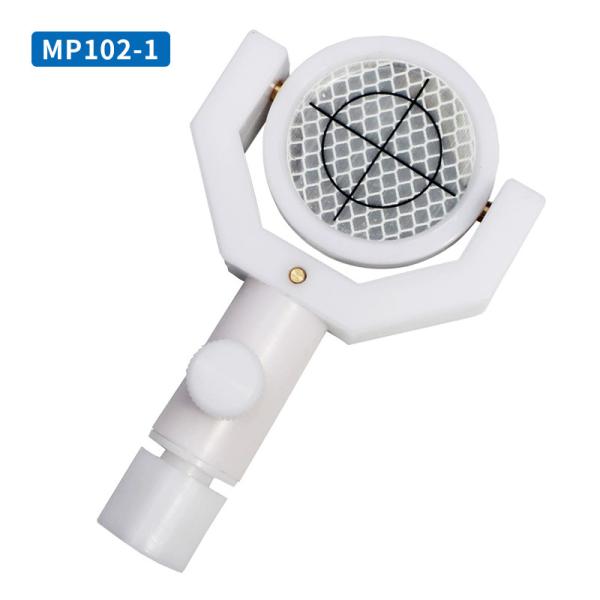 Total Station Target Reflector with 45 Degree Angle and Rotating Magnetic