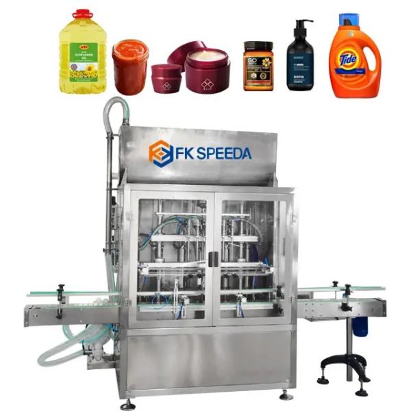 Precision Filling Machine for Industry Bottle Syrup Cosmetics Essential Oil and Perfume