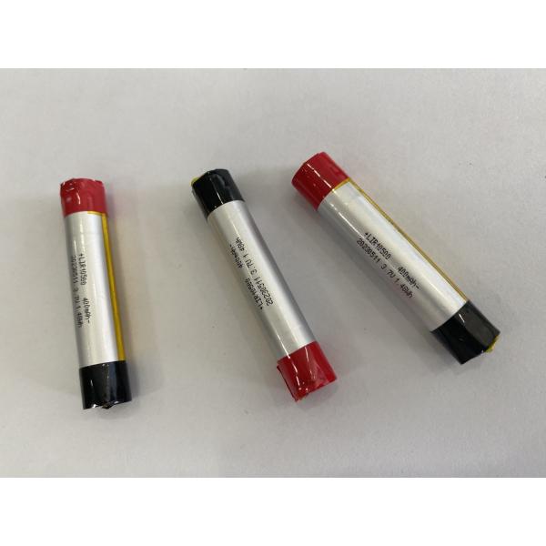 3.7V 400mAh Lithium Battery Max Continuous Discharge Current 3A For E - Cigarette