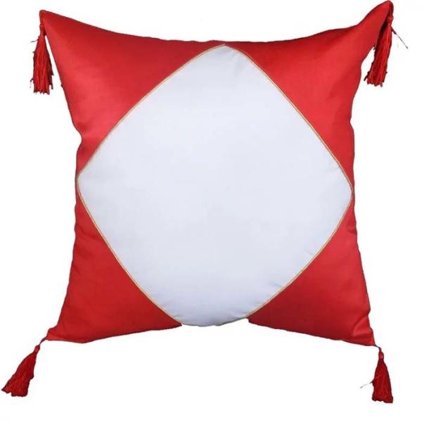 Colored Sublimation Satin Pillowcase With Ear Of Wheat Wholesale Sublimation Blanks Pillowcase