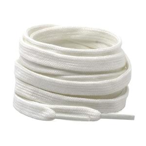 China White Flat Waxed Cotton Boot Laces Flat Waxed Boot Laces Red Wing wholesale