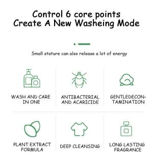 Customised Laundry Detergent Sheets Portable Washing Machine Strips