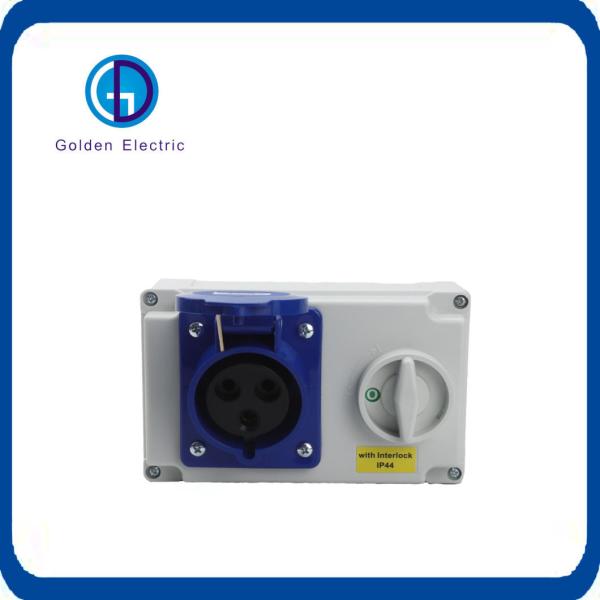 IP44/IP67 32AMP 4pin Industrial Plug Socket Connector