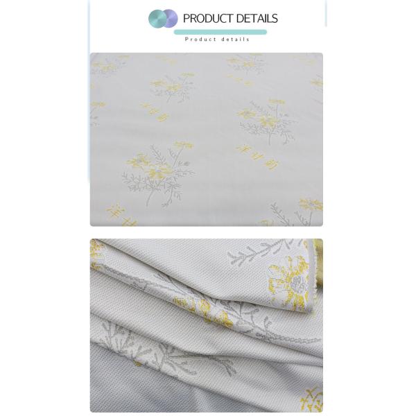 Home Textile Polyester Mattress Quilting Fabric 2.3m Width 300gsm