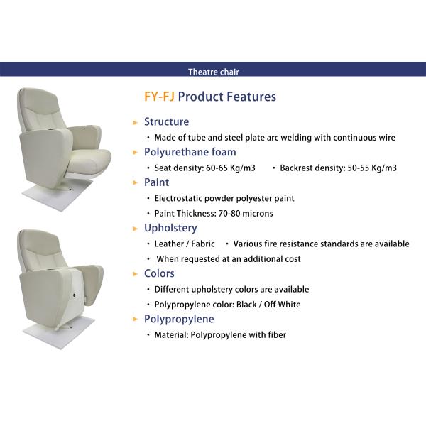 OEM / ODM Comfortable Contemporary Theater Seating Solutions For Indoor Events