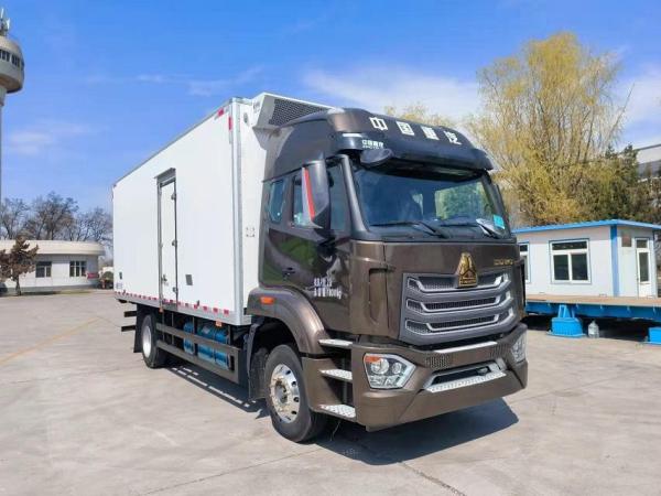 Quality Sino N5G Refrigerated Body Truck Diesel Fuel Type 180kw For Engineering for sale