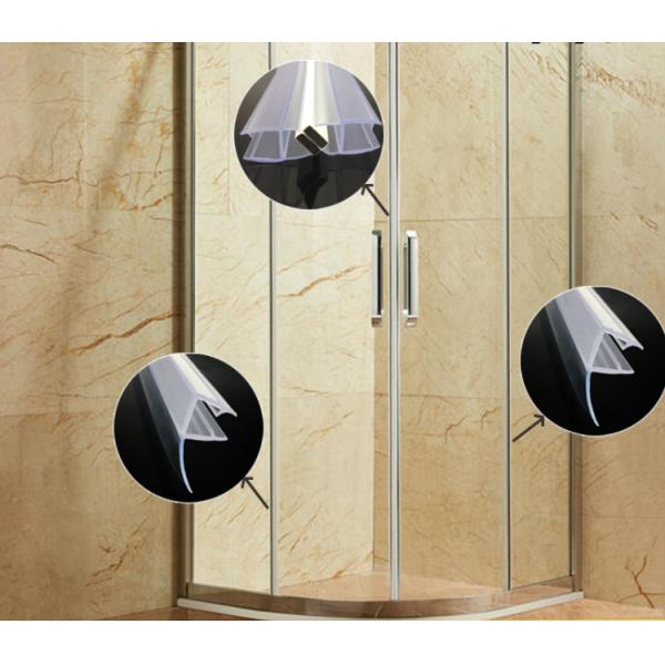 8-12mm PVC Waterproof Rubber Glass Shower Door Seal Strip for Normal Length 2200/2400mm