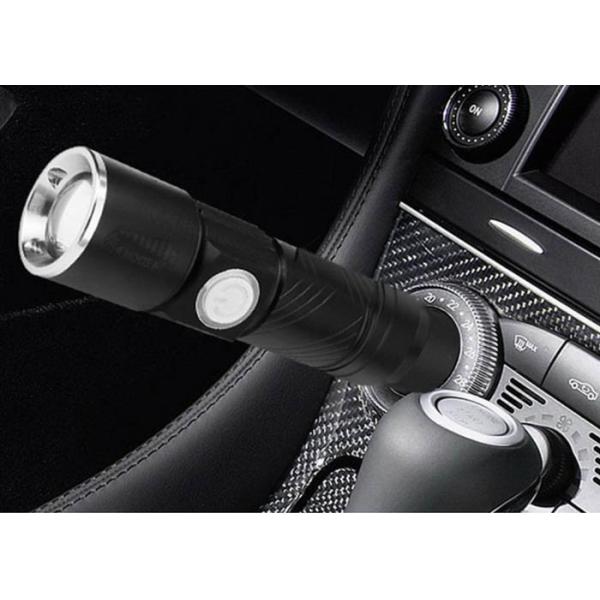 Zoomable Waterproof High Lumen Led Flashlight Magnetic Base 150m Lighting Range