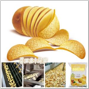 Industrial Fried French Fries Making Machine ,large capacity Potato Chips