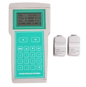 China Portable Non Contact Ultrasonic Flow Meter with Data Logger and RS232 Pulse Output wholesale