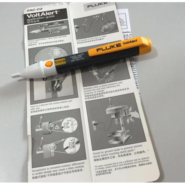 FLUKE 2AC-C2 200V-1000V Non-contact Tester Test Petrochemical Electrical Industry Household Electric Testing Pen