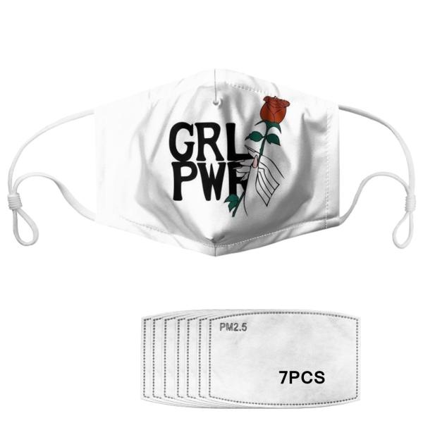 Reusable PM2.5 Anti Dust Face Mask With Elastic Earloop